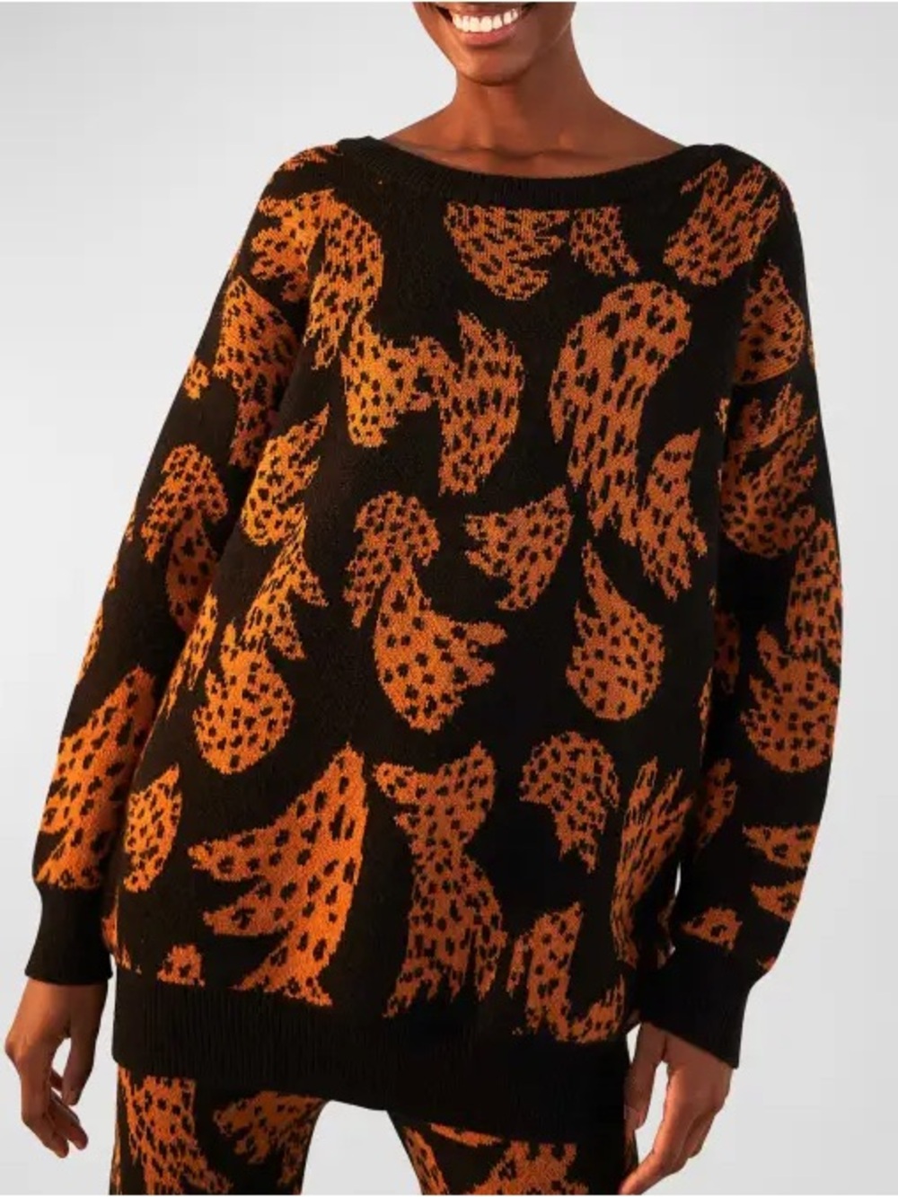 FARM Rio Bananica Oversized Sweater